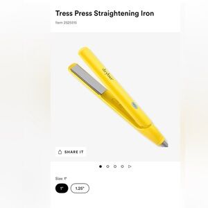 Drybar straightener The Tress Press like new used once